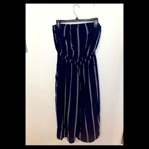 Silence + Noise Off the shoulder jumpsuit